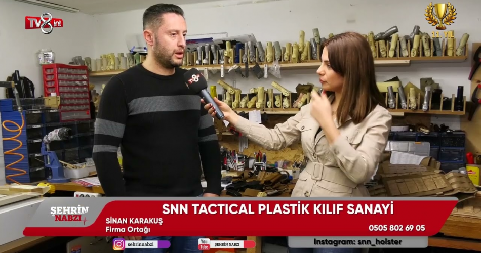 SNN TACTICAL PLASTİK KILIF SANAYİ - TV8int - ŞEHRİN NABZI - YouTube